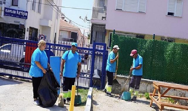Çeşme Belediyesi’nden Yeni Eğitim-Öğretim Yılı Öncesi Büyük Paklık