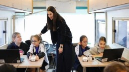 Deniztemizturmepa Mavi Nefes Eğitim Otobüsü Ayvalık’ta