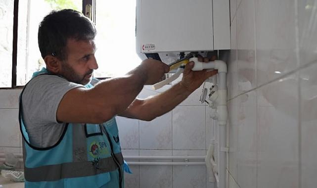 Dilovası’nda 300 haneye doğalgaz takviyesi