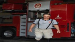 Engelli itfaiyeci çok sevdiği mesleğinden hiç kopmadı