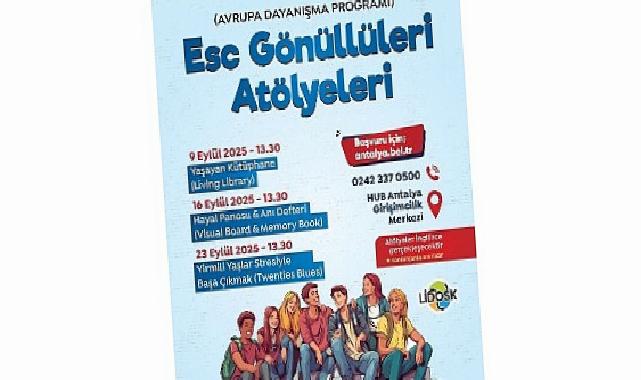 ESC Gönüllüleri Atölyeleri ‘ne müracaatlar başladı
