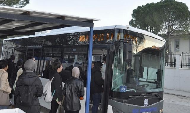 EÜ yerleşke içi ulaşımda öğrencilerine konforlu tahliller sunuyor