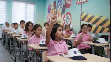 Geleceğin şuurlu şoför ve yayaları yetiştiriliyor