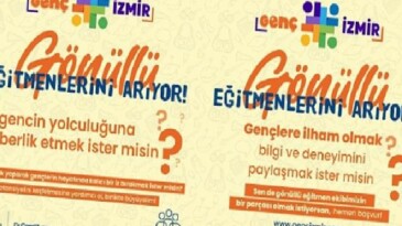 Genç İzmir istekli eğitmenlerini arıyor