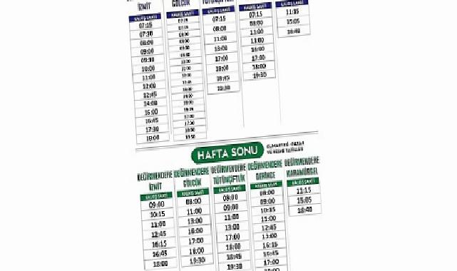 Gölcük-İzmit yalnızca 30 dk ve yarı fiyatına