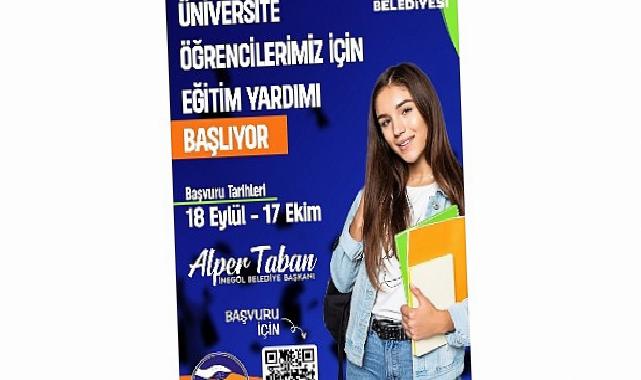 İnegöl Belediyesi’nin Üniversite Öğrencilerine Eğitim Yardımı Müracaatları Başladı