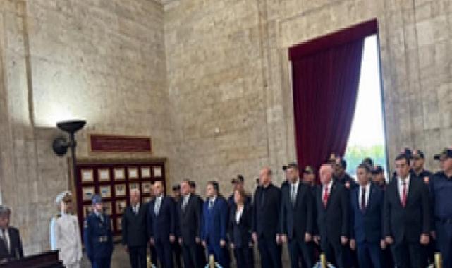 İtfaiyeciler Ata’nın huzuruna çıktı