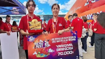 İzmir Fen Lisesi Öğrencisi, TEKNOFEST 2025’te Türkiye Birincisi Oldu