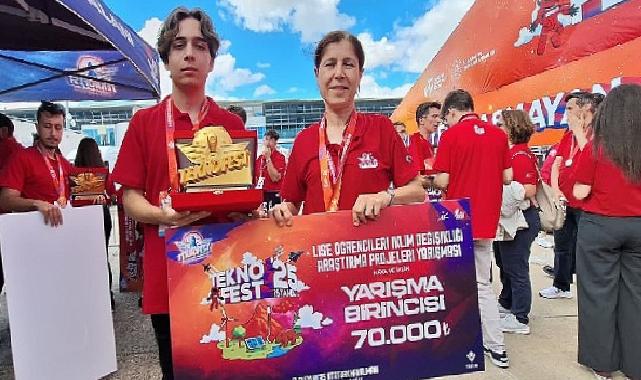 İzmir Fen Lisesi Öğrencisi, TEKNOFEST 2025’te Türkiye Birincisi Oldu