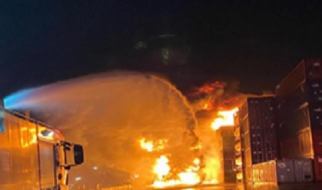 İzmir İtfaiyesi, Aliağa’da büyük bir felaketin önüne geçti