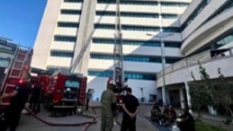 İzmir İtfaiyesi Torbalı’daki hastane yangınına müdahale etti