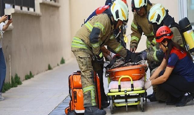 Karabağlar ‘da Gerçeği Aratmayan Tatbikat