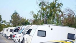 Karavancıların tercihi İnciraltı Karavan Parkı