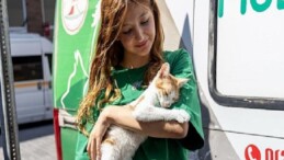 Kazadan kurtuldu, sevgiyle hayata tutundu