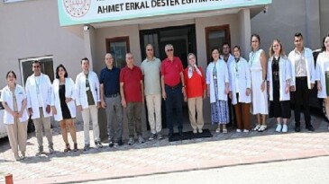 Kemer’de eğitim ve sanat çalışmaları