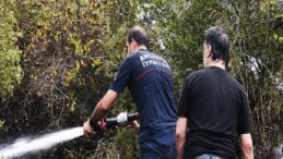 Kemer’de orman yangını