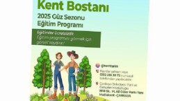 Kent Bostanları Güz Eğitimleri Başlıyor