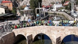 “Keykubad’ın İzinde Pedallıyoruz” Bisiklet Sürüş Etkinliğinde Kuraklığa Dikkat Çekildi