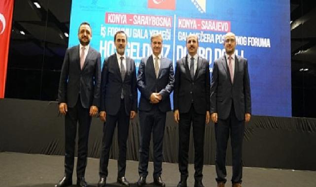 Konya ile Bosna Hersek Ortasındaki Ticari Münasebetler Gelişiyor