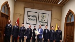 Konya İtfaiyesi Lider Altay’ı Ziyaret Etti