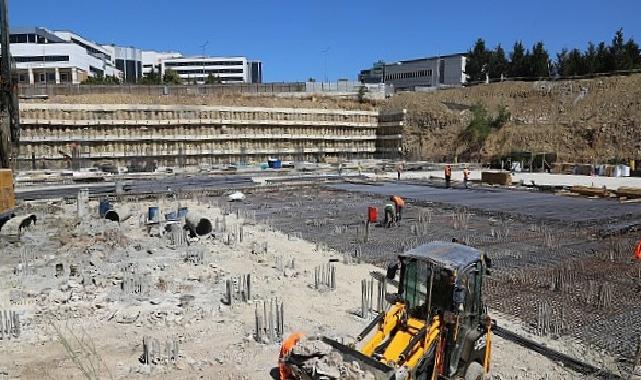 KOÜ Camii ve Otopark projesi ilerliyor