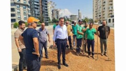 Lider Abdullah Özyiğit iki mahallede çalışmaları yerinde inceledi