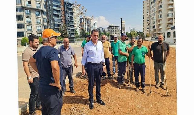 Lider Abdullah Özyiğit iki mahallede çalışmaları yerinde inceledi