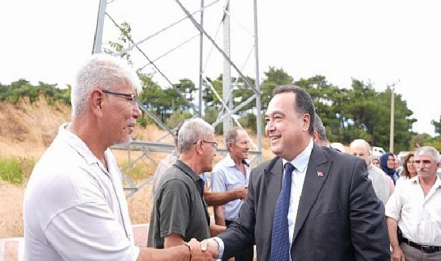 Lider Dutlulu, Soma’daki Asfalt Çalışmalarını Yerinde İnceledi