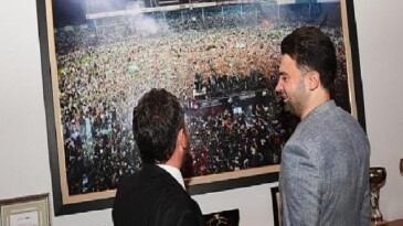 Lider Erkan Aydın’dan Bursaspor’a ziyaret