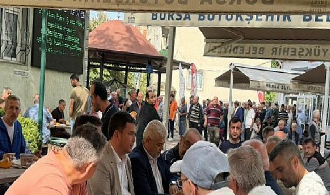 Lider Erkan Aydın’dan Gülbahçe Mahallesi’ne ziyaret