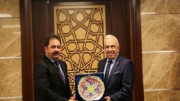 Lider Şadi Özdemir’den Emniyet Müdürü Gökce’ye hayırlı olsun ziyareti