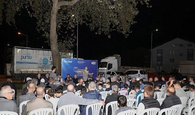 Lider Taban Cerrah Mahallesi Sakinleriyle Buluştu