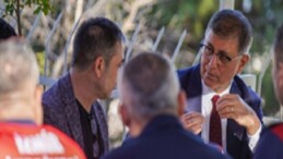 Lider Tugay İtfaiye Haftası’nda itfaiye çalışanı ile buluştu