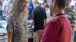 Lider Ünsal’dan pazar yeri ziyareti