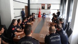 Liderimiz Rasim Arı, İtfaiye Çalışanını Kabul Etti