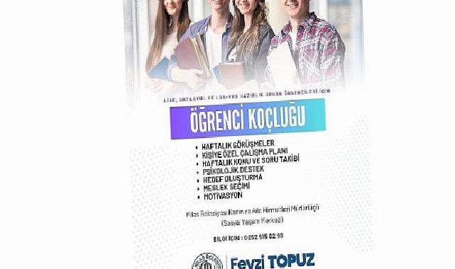 Milas Belediyesi ‘Öğrenci Koçluğu’ Hizmeti ile Öğrencilerin Yanında Oluyor