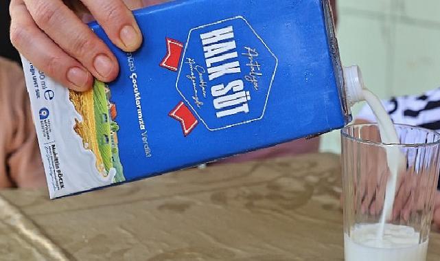 Minikler Halk Süt ile sıhhatle büyüyor