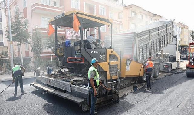 Nevşehir’de Sıcak Asfalt Çalışmaları Hız Kesmeden Devam Ediyor