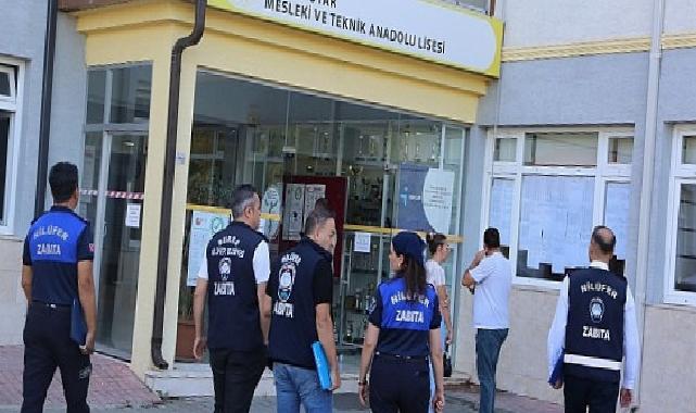 Nilüfer’de kantin ve kırtasiyeler mercek altında