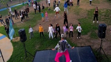 Nilüfer’de sıhhat ve hareket dolu bir akşam