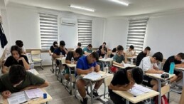 Öğrenciler düzey tespit imtihanına girdi