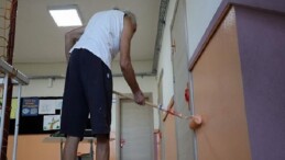 Okullara son 5 yılda 547 bin litre boya takviyesi