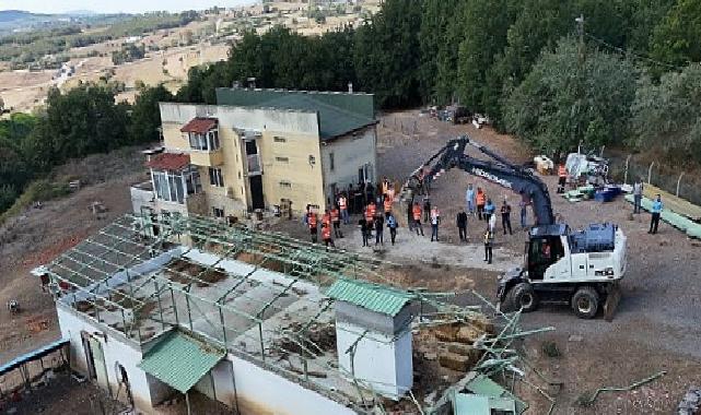 Ömerli Havzası’ndaki Kaçak Yapılar Kaldırıldı