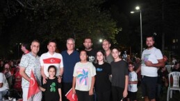 Osmangazi Belediyesi ulusal heyecanı meydanlara taşıdı