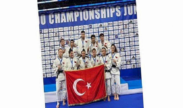 Osmangazi Belediyespor’un judocusu Avrupa kürsüsünde