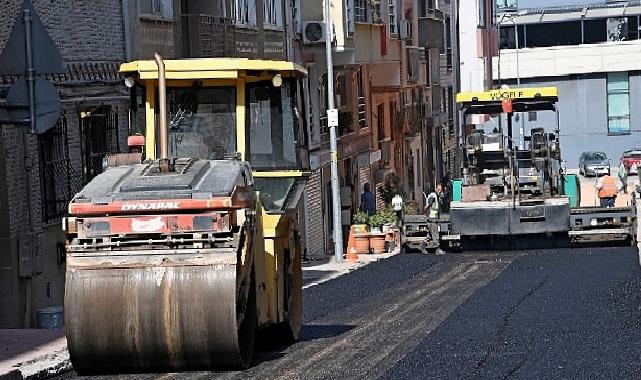 Osmangazi’de 160 ton asfalt döküldü