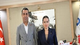 Özdemir Merkezefendi ve Tuzlukçu Belediye Başkanlarını kabul etti