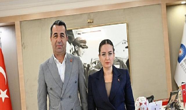 Özdemir Merkezefendi ve Tuzlukçu Belediye Başkanlarını kabul etti