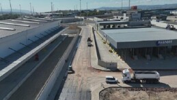 Railport’un etraf yolları asfaltlanıyor