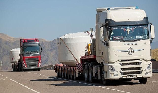 Rosatom’un Rüzgâr Parkı İnşası İçin Birinci Modüller Kırgızistan’a Teslim Edildi